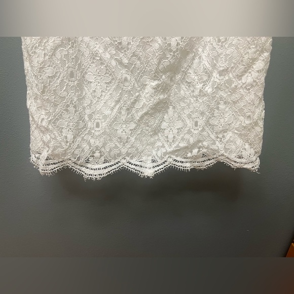 Lilly Pulitzer White Diamond Lace Meryl 3/4 Sleeves - Bridal, Resort, Engagement - Picture 12 of 14